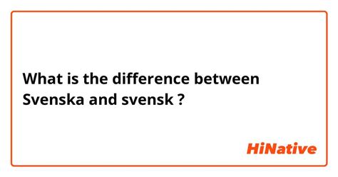 differencr|difference svenska.